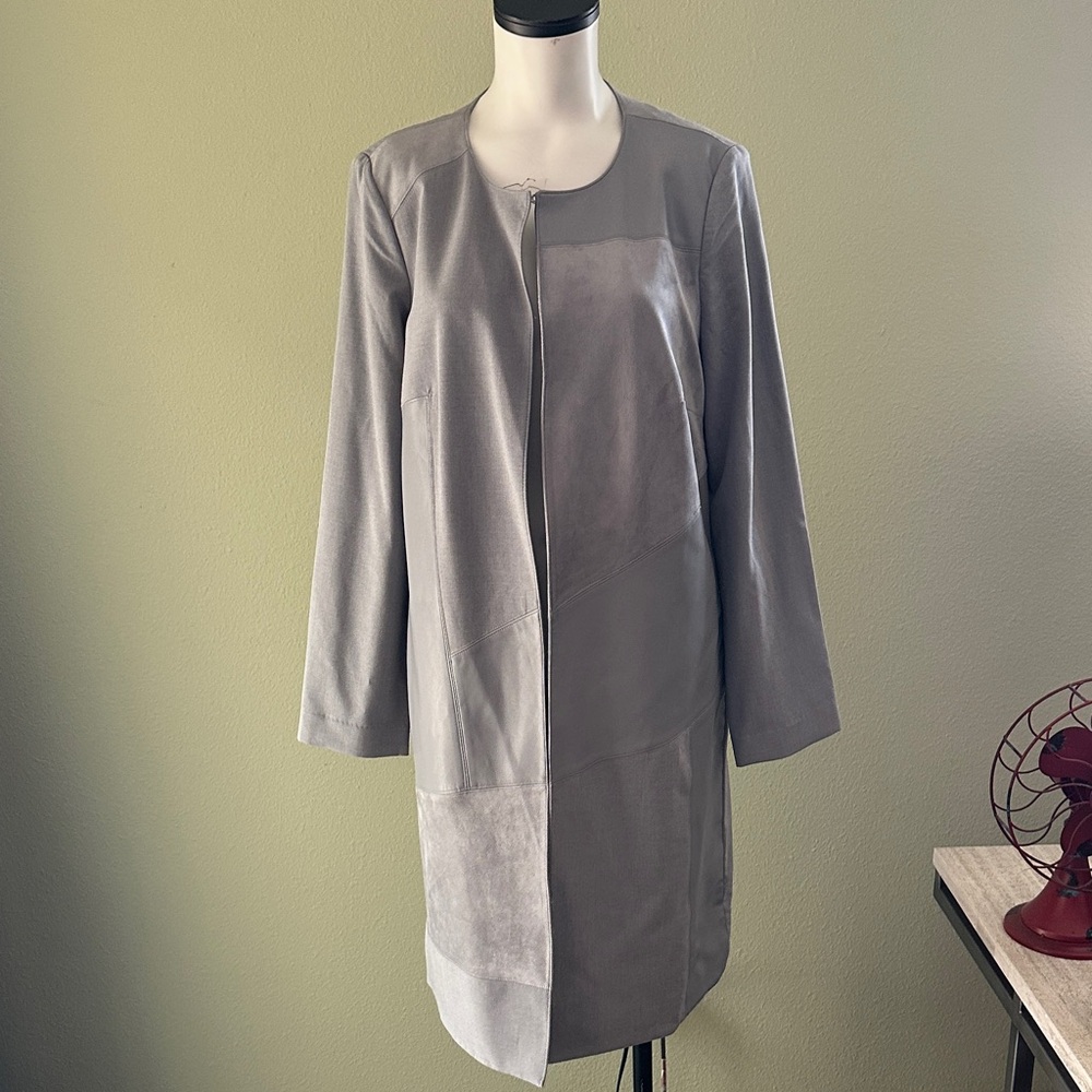 Calvin Klein Women's Gray Trench Coat